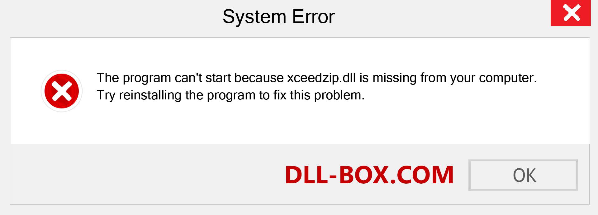 xceedzip.dll file is missing?. Download for Windows 7, 8, 10 - Fix  xceedzip dll Missing Error on Windows, photos, images